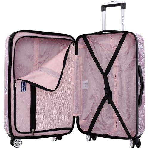 Image of Travelers Club Unisex Bella Caronia Deluxe 20 inch, 3 Piece, or 7 Piece Luggage & Travel Accessories Set Selva
