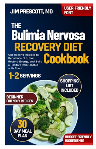 The Bulimia Nervosa Recovery Diet Cookbook: Gut-Healing Recipes to Rebalance Nutrition, Restore Energy, and Build a Positive Relationship with Food