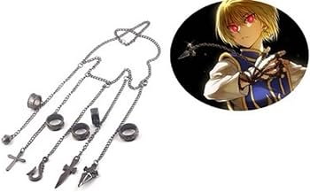 Amazon.co.jp: ハンター×ハンター クラピカ チェーンジェイル 鎖 指輪