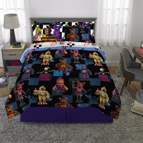image for Franco Five Nights at Freddy's Kids Bedding Super Soft & Cozy Comforte