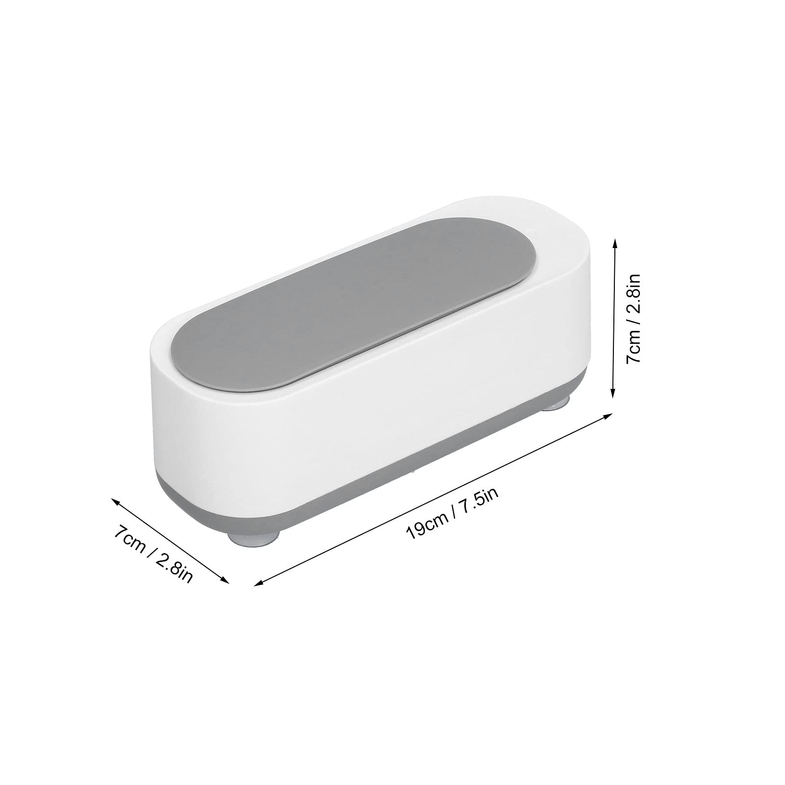 High Frequency Vibration Mini Cleaning Machine for Eyeglass Jewelry Dentures Home Office