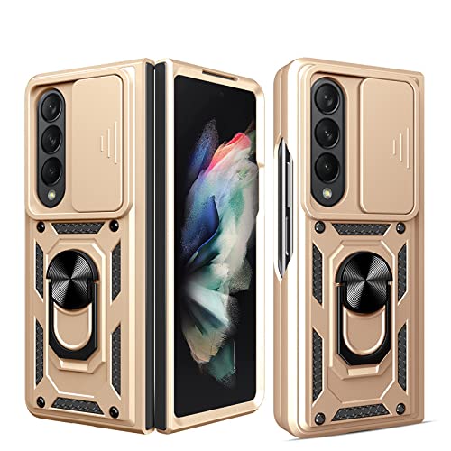 Coque Samsung Galaxy Z Fold4 antichoc protection caméra push pull or 5G