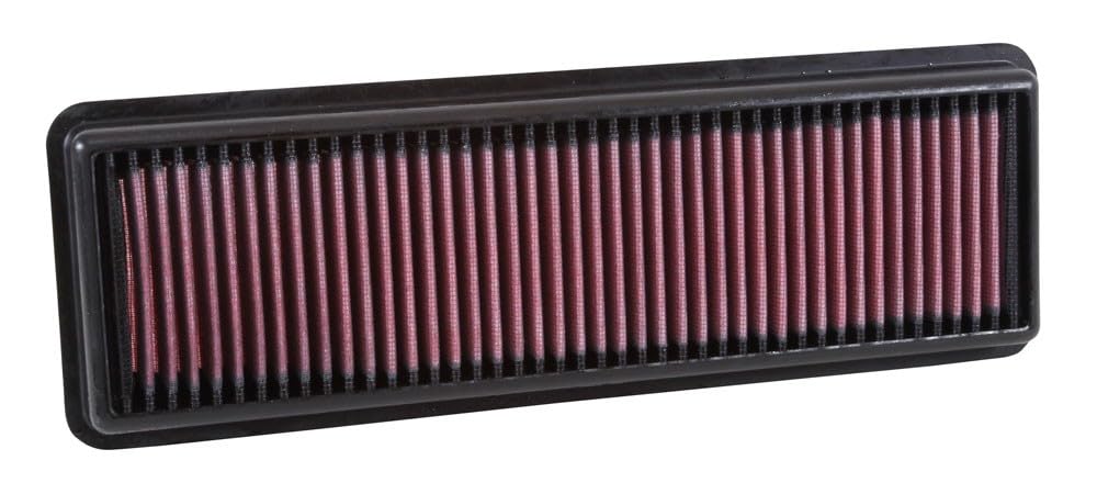 K&N Filtre à air de remplacement compatible avec BMW 518d, 520d, X3 Sdrive 20D, X3 Xdrive 18D, X4, X5 Xdrive 25D 2.0 2014-2018 (33-3042)