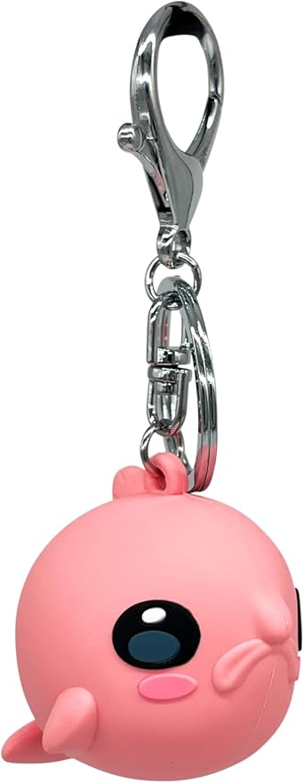 Blob Fish Keychain Adorable Pink Blob Fish with a Hilariously Sad Face Cute and Quirky Ocean Oddity for Bags, Backpacks, Wallets, Keys Perfect for Funny Gifts
