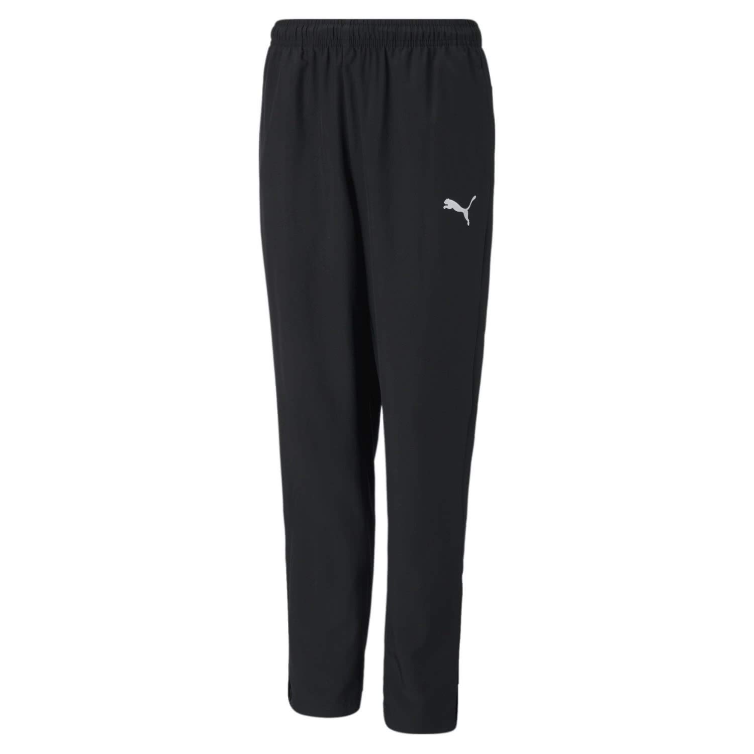PUMA Unisex Kids Teamrise Sideline Pants Jr Joggers, Puma Black/Puma White., 140 EU