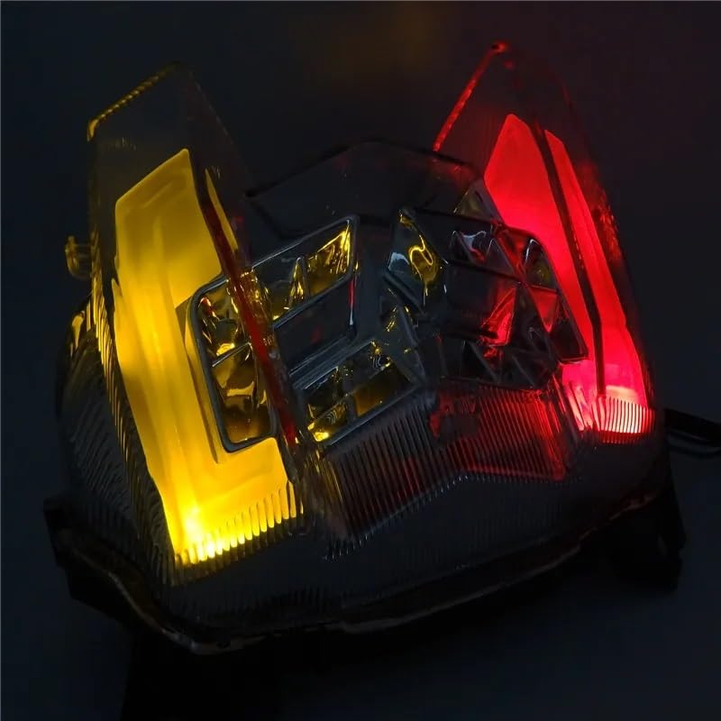 Luz trasera integrada MT-09 que elimina intermitentes rotos por caídas 4