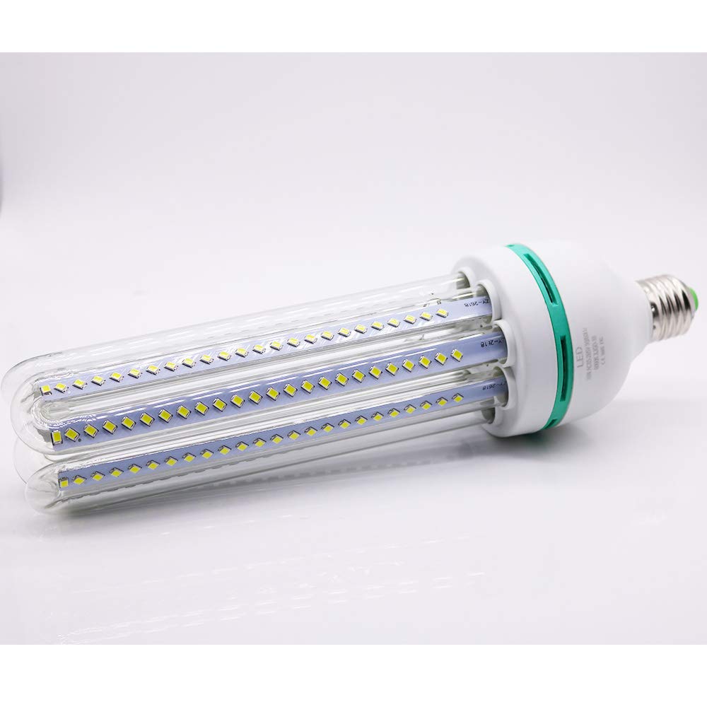 Xindaxin® E27 Mais Glühbirne Beleuchtung LED Leuchtmittel,Nicht dimmbar,36W 6000K Kaltweiß,Geringer Stromverbrauch,20er-Pack