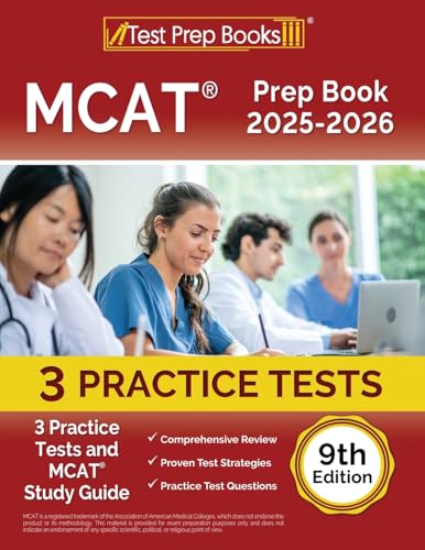 MCAT Prep Book: Practice Tests and MCAT Study Guide: [9th Edition]