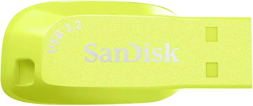 Pen Drive SanDisk Ultra Shift 64GB USB 3.2 Amarelo