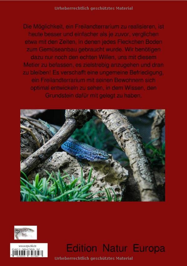 Eidechsen im Freilandterrarium: Band II