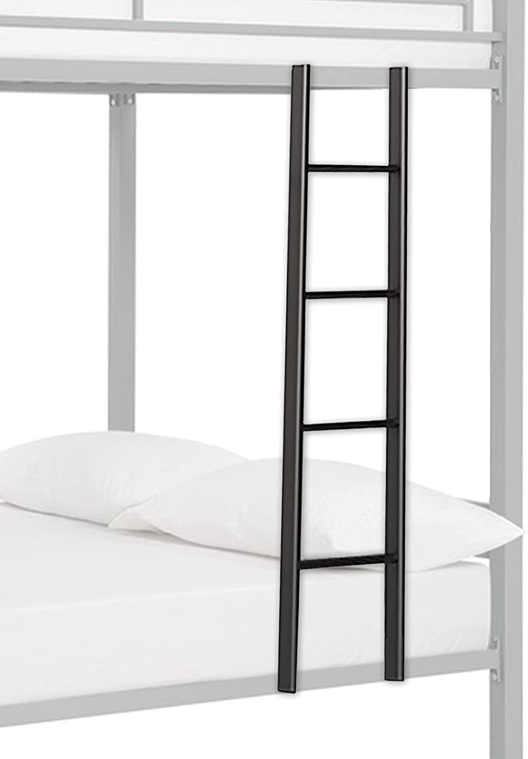 Escalera de metal ajustable para literas, la solución estable para dormitorios y caravanas