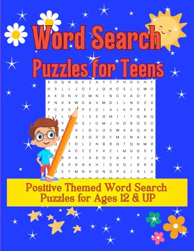Word Search Puzzles for Teen Girls: Positive Themed Word Search Puzzles For Ages 12 and Up image 2