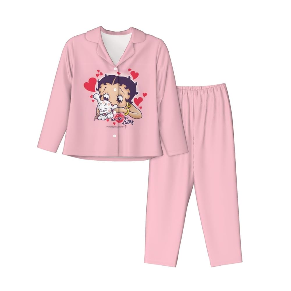ベティちゃん BETTYBOOP ルームウェア ３点セット sizeL【新品】 アベイル ベティちゃん（ベティーブープ）コラボ！全商品・最新