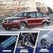 Rear 2 PCS Set Shock Absorber Compatible with Jeep Compass Patriot/Dodge Caliber Rear Left & Right # 341654, 72401, 5105179AE, 5105179AF, 5105179AG