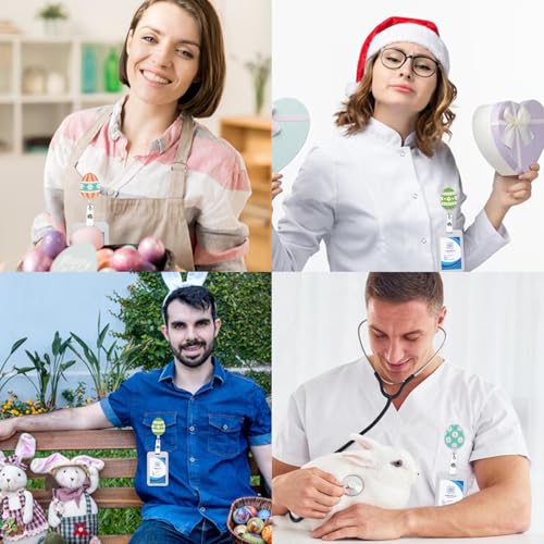 46% Off 6-Piece Easter Egg Badge Reels for Healthcare - Image 4