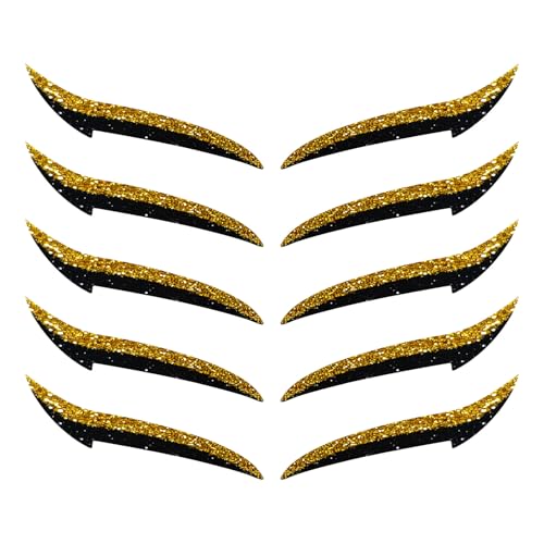 Pegatinas Delineador de Ojos,Parche Sombra de Ojos Maquillaje | Pegatinas Sombras Naturales Impermeables Para Maquillaje En Eventos Damas Y Chicas