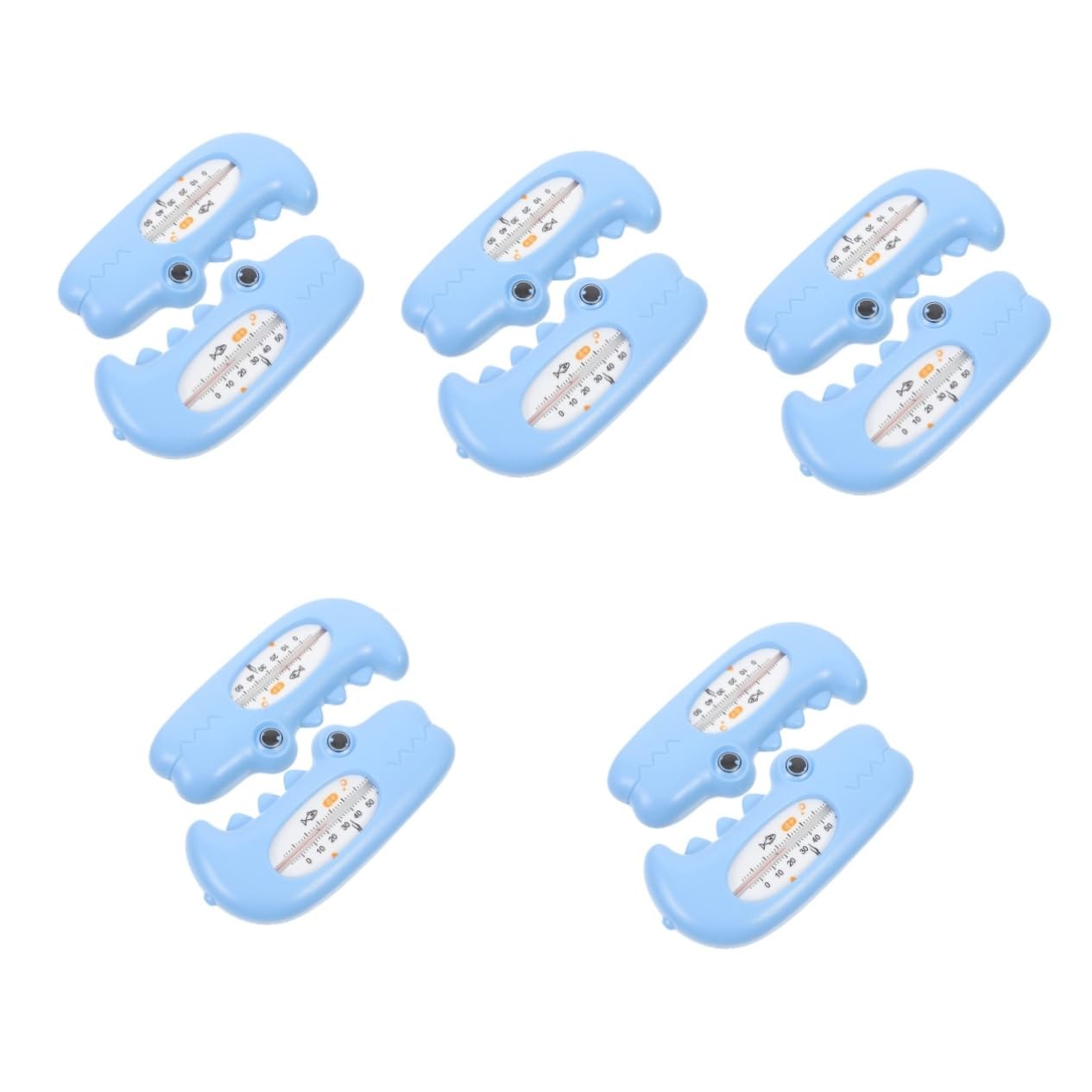 SUPVOX 5 Ensembles Thermomètre De Spa Pour Spas Température Du Bain De Bébé Thermomètre D'eau De Bain De s Sky-blue Pp 2 Pièces * 5