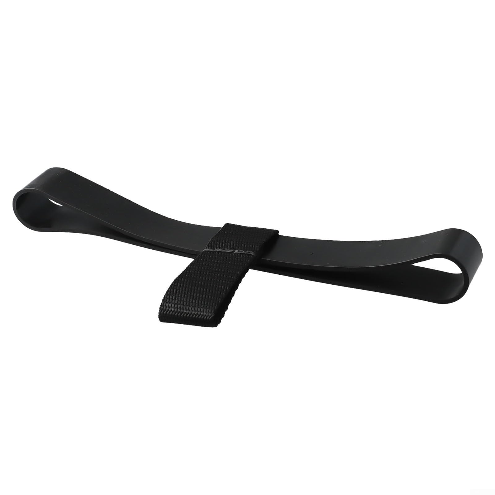 Bandas elásticas de retención de manguera de tanque de buceo, goma+material de nailon (12L negro1)