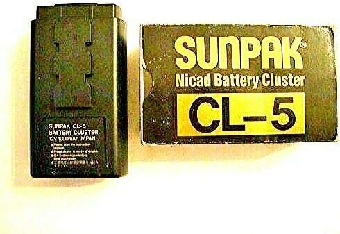Sunpak CL-5 Nicad Battery Cluster for CV-300 Video Light