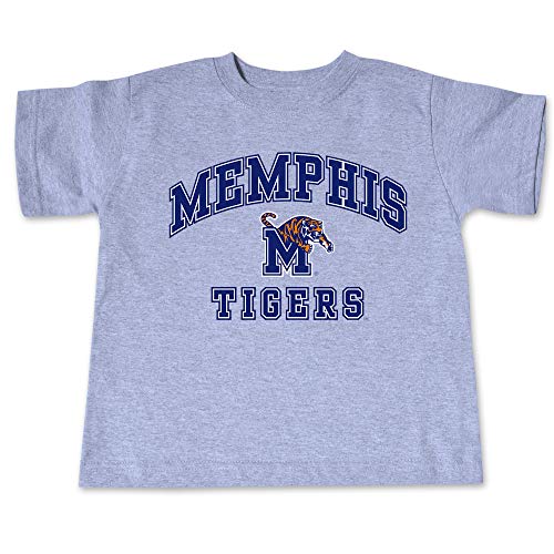 Memphis Tigers Kids Short Sleeve Tee | Infant | Toddler | Youth (4T) Grey