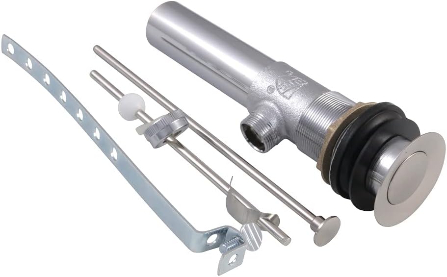 Kingston Brass KB1008 Columbia Bathroom Sink Drain, 2-1/8", Brushed Nickel - Bath Towel Hooks - 