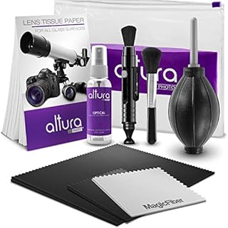 Altura Photo Professional Cleaning Kit for DSLR Cameras and Sensitive Electronics Bundle with 2oz Altura Photo Spray Lens and LCD Cleaner
