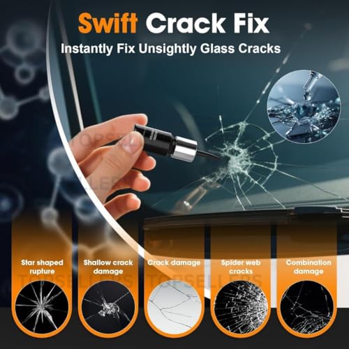 Image of Upgraded Windshield Repair Kit (2026 Edition) - Advanced DIY Car Glass Crack Repair Tool for Chips, Bulls-Eye, Star Cracks & Nicks | Quick Restoration & Resin Repair Set for All Vehicles (1)