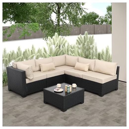 Rattaner 6-Piece Outdoor Patio Furniture Set