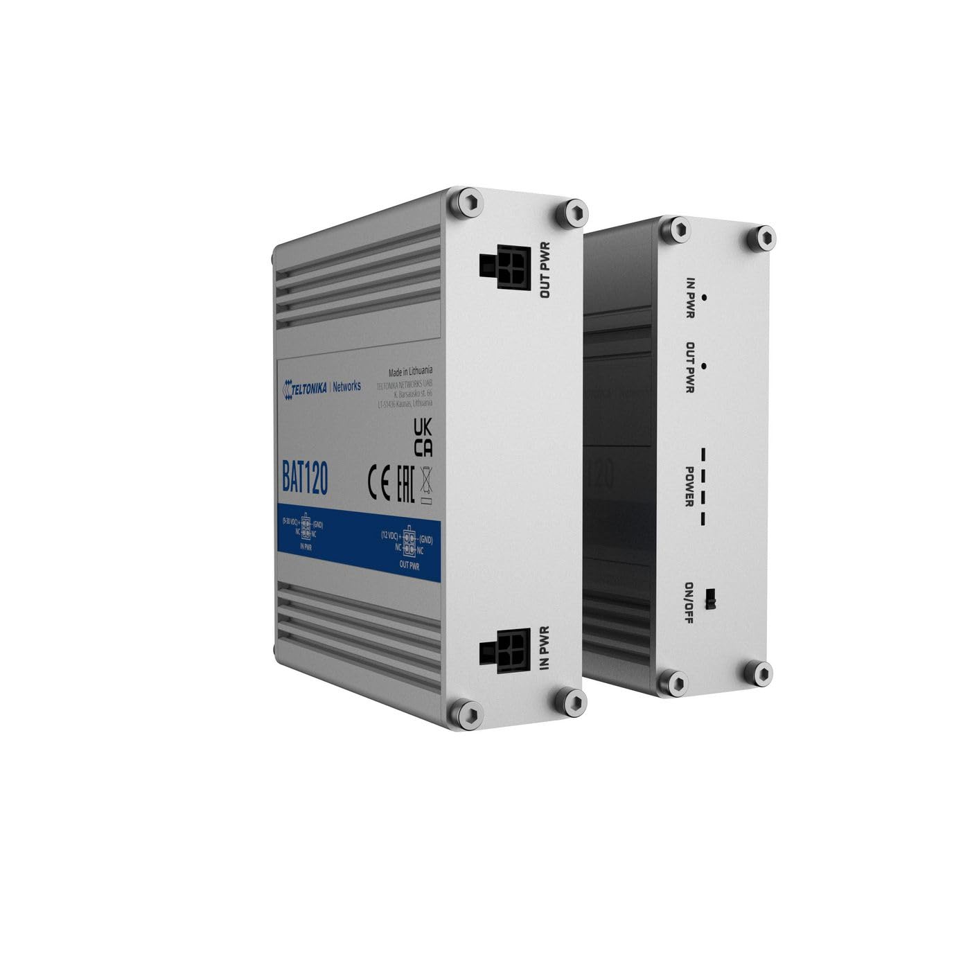 Gruppo di Continuità UPS Industriale DC | Alimentazione 9–30 V | Batteria Integrata 17 Wh | Protezione Sovratensione | Design Compatto