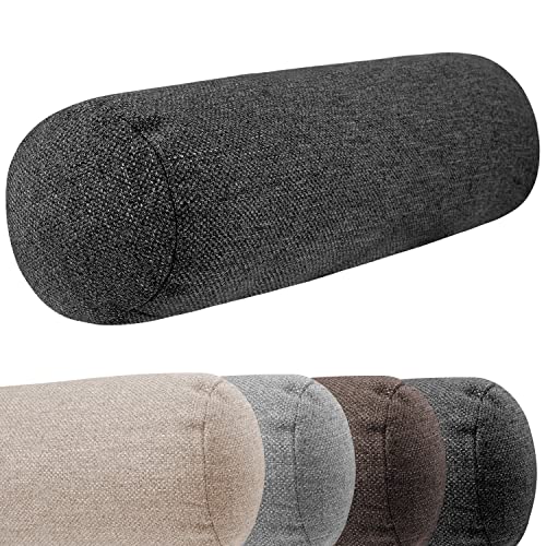 Monsera Extra Lange Nackenrolle - 19x65 cm, weich u. formstabil,...