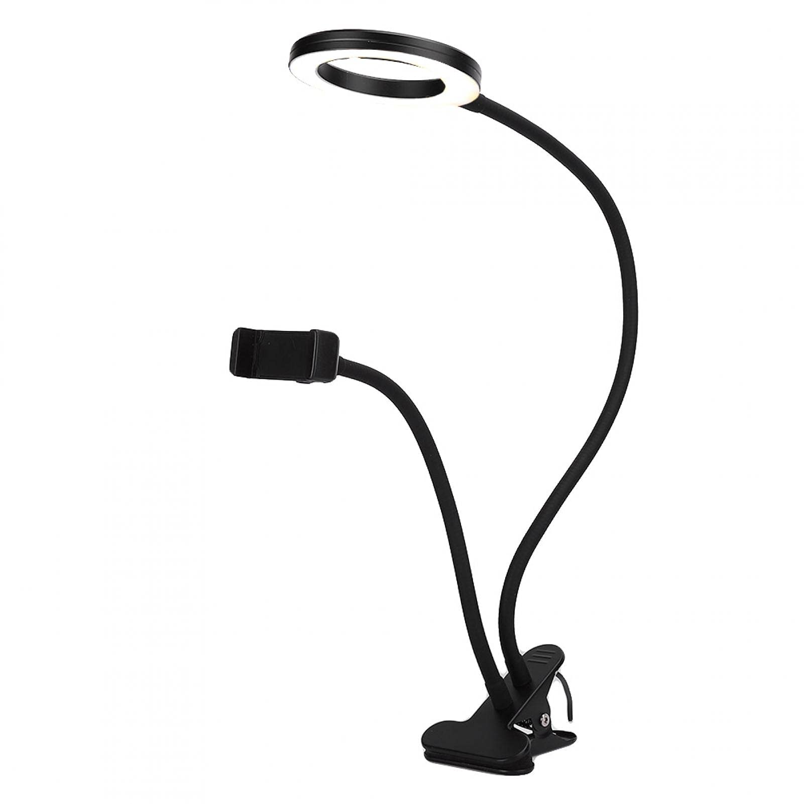 Lampada da scrivania a LED da lettura regolabile, lampada da lettura per trucco da tatuaggio con clip, lampada da tavolo ritorta a 360 gradi(ME