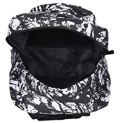 Image of Papertiger Bag Polyester Alpha Edition Laptop Backpack (25 Ltrs, Splattered Black)