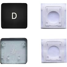 Replacement Individual AP11 Type D Key Cap and Hinge for MacBook Pro Model A1425 A1502 A1398 for MacBook Air Model A1369/A1466 A1370/A1465 Keyboard to Replace The D Keycap