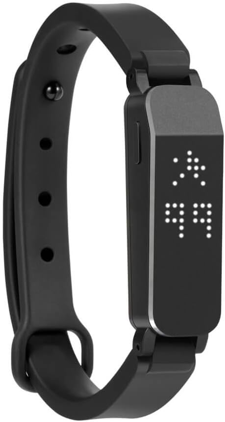 ZIKTO Fitness and Activity Tracker, Black, Large