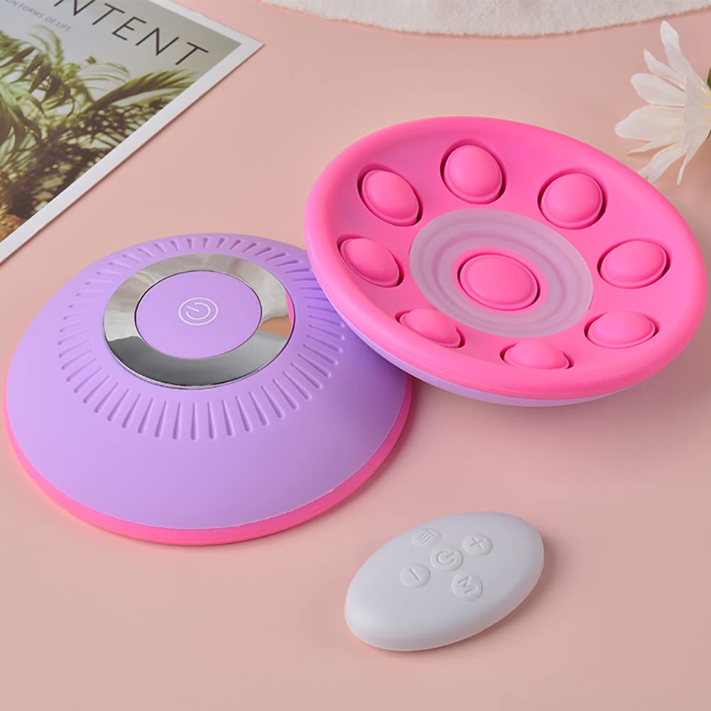 Masajeador de senos eléctrico inalámbrico, potenciador de 3 engranajes, máquina de masaje de senos antiflacidez para agrandar el pecho, máquina de masaje de forma corporal ajustable para mujeres