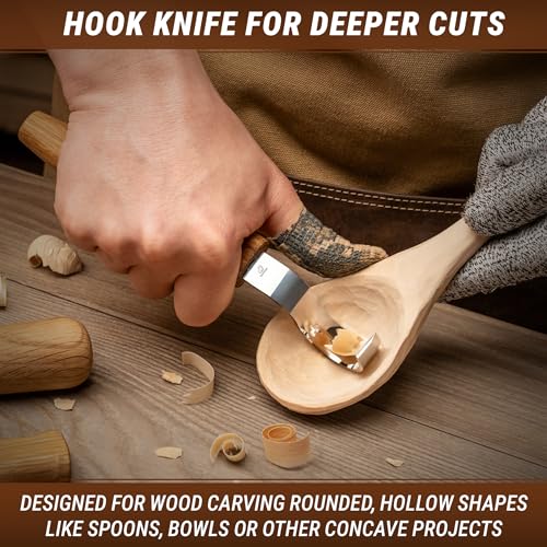 BeaverCraft S14 Spoon Carving Tools Set