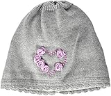  Döll Baby-Mädchen Topfmütze Strick Mütze, Grau (Light Gray Melange 8100), 37