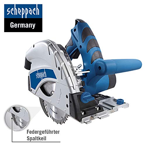 SCHEPPACH SET PL55 Tauchkreissäge mit Führungsschiene und 3in1 Absauganlage HD2P – Bild 4