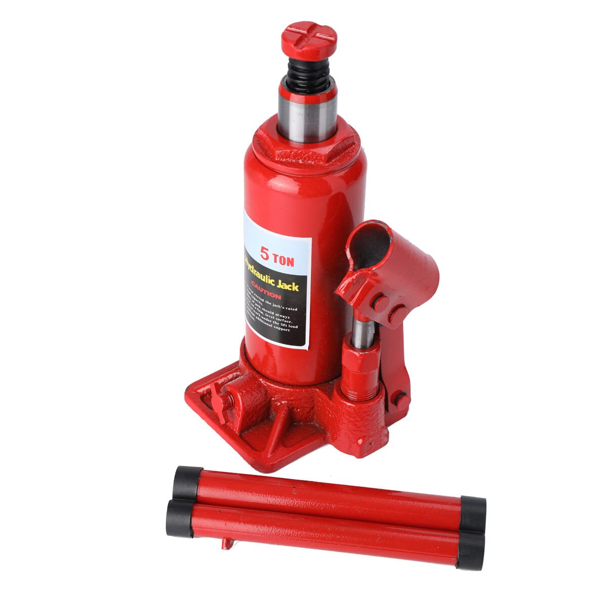 Gato Hidráulico de Botella para Coche de 5 Toneladas, Gato Portátil Compacto para Coche, Botella Hidráulica para Levantar Coches y Otros vehículos 180-340mm, Coche Elevador de Automóvil
