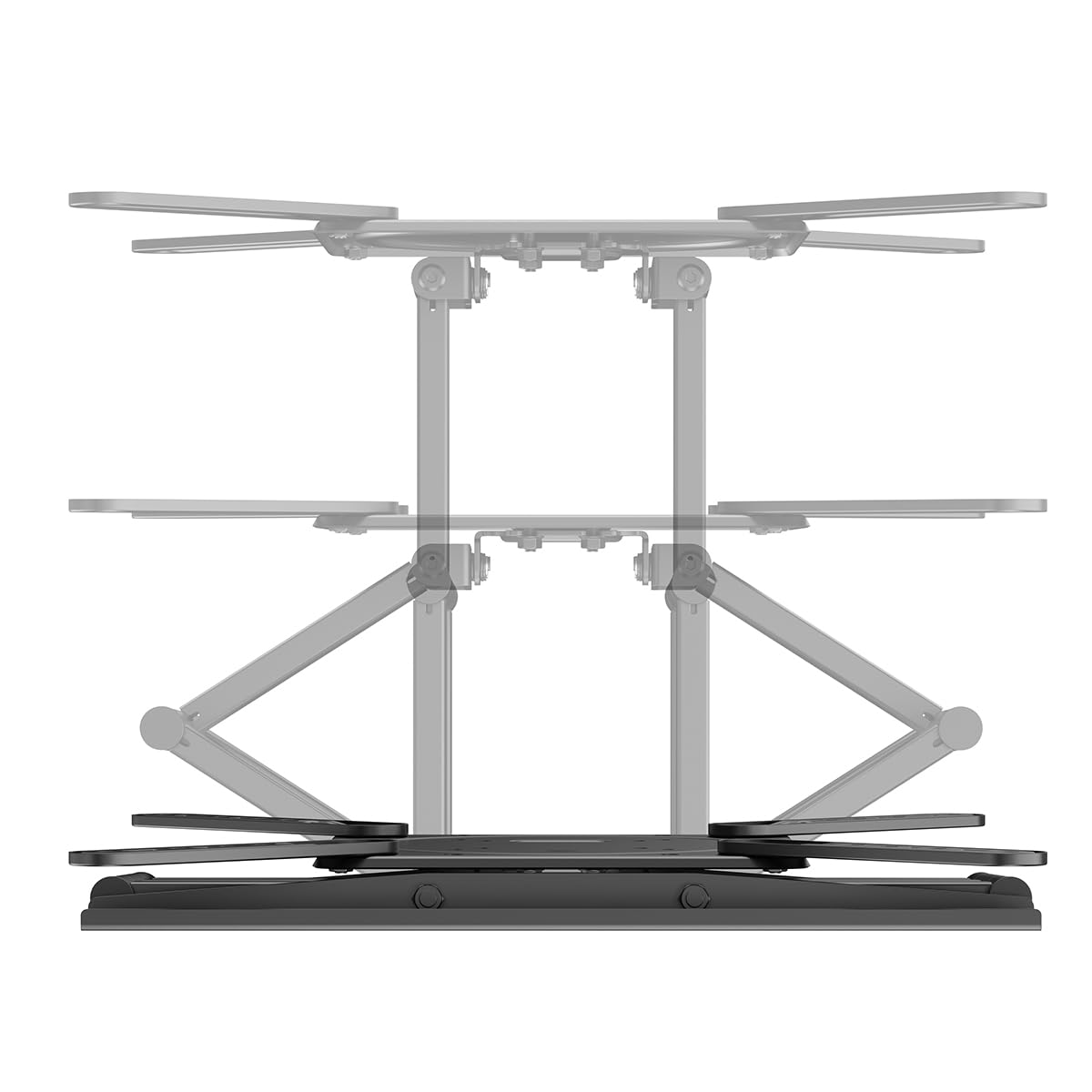 my Wall Soporte de Pared Giratorio para TV HP47L de 23" a 75" (58-191 cm)