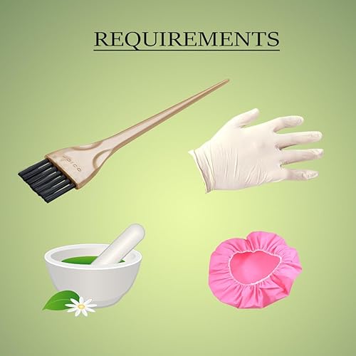 Miniatura 3 de mi nature - Polvo de henna (Lawsonia inermis)  Color natural del cabello, polvo Mehandi para cabello, de rajastán, sin presevativos, tinte para el