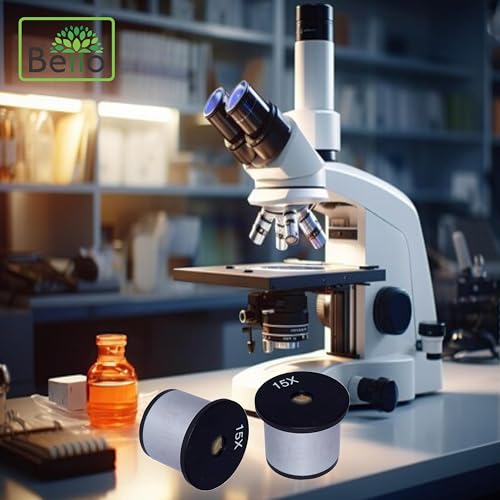 Image of Bello 15X Hygiene Eyepiece Lens for Microscope for School Collage Chemistry lab Laboratory