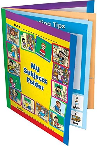 Really Good StuffAll-in-One Subjects 4-Pocket Folders - Set of 12