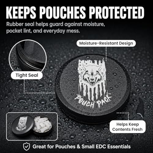 Image of Metal Can for ZYN, Slim Pouch Container and Holder