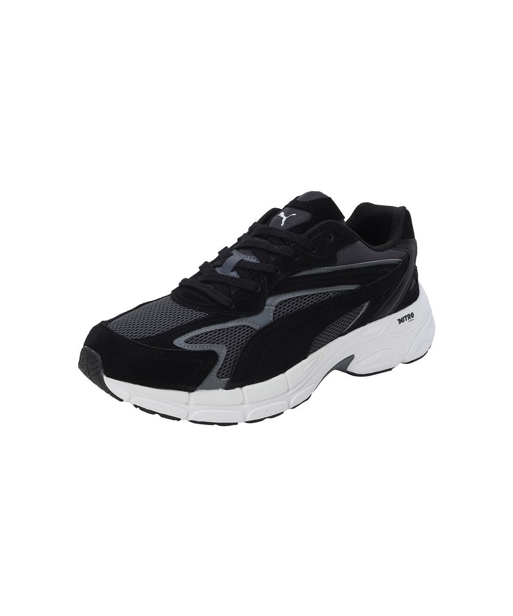 Puma Unisex-Adult Teveris Nitro™ Black-Ebony Sneaker - 9.5 UK (38877403) (B0B9C35DDG) Amazon Price History, Amazon Price Tracker
