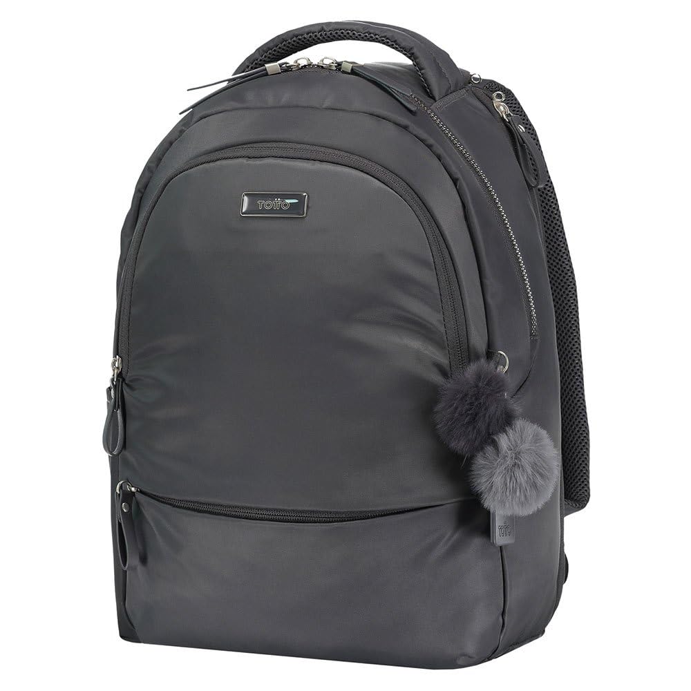 TOTTO - Mochila Adelaide 2 - Para portatil de 14 pulgadas - Una forma elegante de llevar todo lo que necesitas - Gris