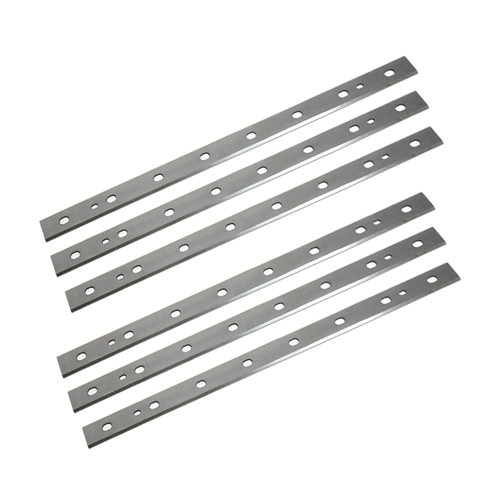 DSAINT Reemplazo de Cuchillas cepilladoras de 333 mm DW735 DW735X Cuchillo cepillador de Madera de 6 Cuchillas for carpintería - 2 Juego