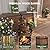 Aoxun 3-Tier Outdoor Water Fountain, Wood Barrel Cascading with Electric Decorative Hand Pump, Rustic Waterfall Fountain for Garden, Backyard, Patio, Porch, Yard