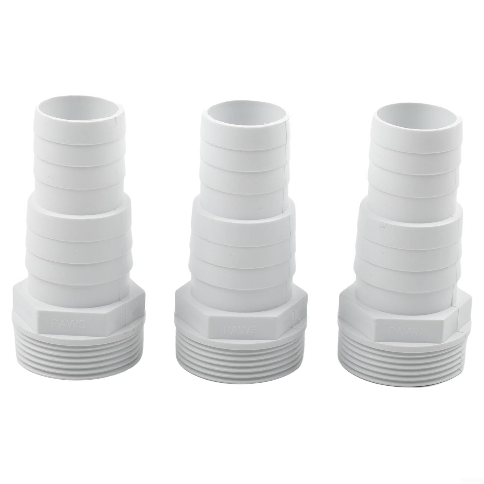 Válvula desviadora de tres vías 1.5 pulgadas, adaptador de manguera y kit de conversión, válvula direccional de fontanería de piscina (negro)