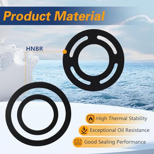 Image of Fuel Filter Kit Compatible with Mercury Marine MerCruiser 4 Cyl 6 Cyl Stern Drive and Inboard Engines Replace#: 8M0046752 803897Q1 18-7784 35-11004Q2 35-803897 35-11004